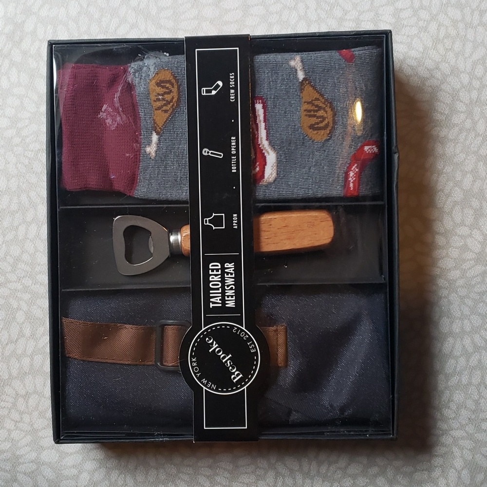 Tailored Menswear Grill Gift Box Set NEW